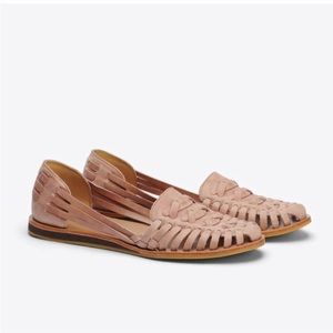 Huarache flat sandal by Nisolo
